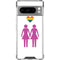 Pink Pride Google Pixel 8 Pro Clear Case